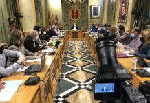 Pleno en el Ayuntamiento de Cuenca