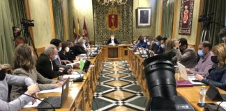 Pleno en el Ayuntamiento de Cuenca