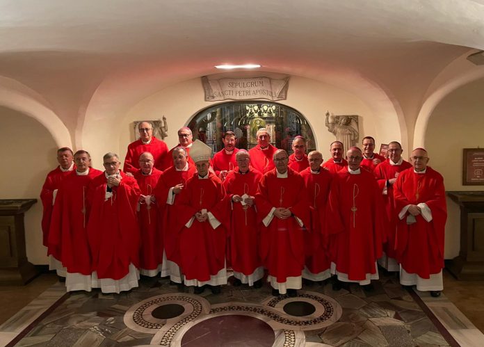 José María Yanguas, Obispo de Cuenca con el Papa Francisco