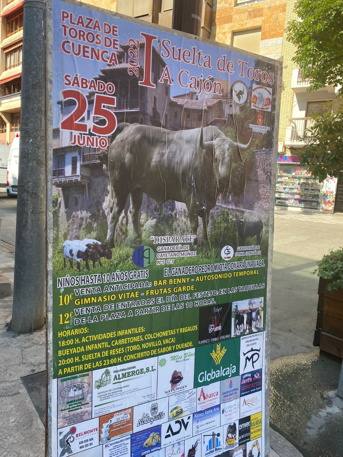 Circular Tortuga Norteamérica La plaza de Cuenca acogerá el 25 de junio la I Suelta de Toros a Cajón -  Voces de Cuenca