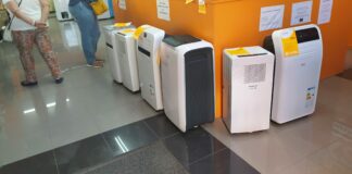 Imagen de varios 'pingüinos', aparatos portátiles de aire acondicionado
