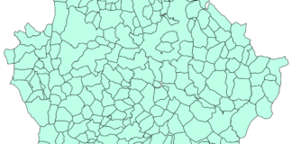 Mapa de la provincia de Cuenca