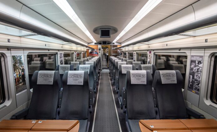 AVE Renfe interior