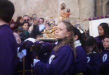 Los conquenses más pequeños procesionan este sábado con 30 ‘pasetes’ de Semana Santa