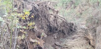Daños en Las Chorreras tras la DANA