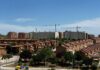 Viviendas y grúas