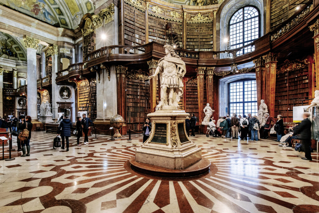 Biblioteca Nacional de Austria © Turismo de Viena/Paul Bauer