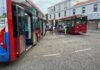 Autobuses en el intercambiador