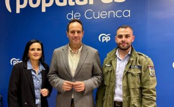 Martín Lapeña será el secretario general, y Raquel Oliver la portavoz del PP de Cuenca