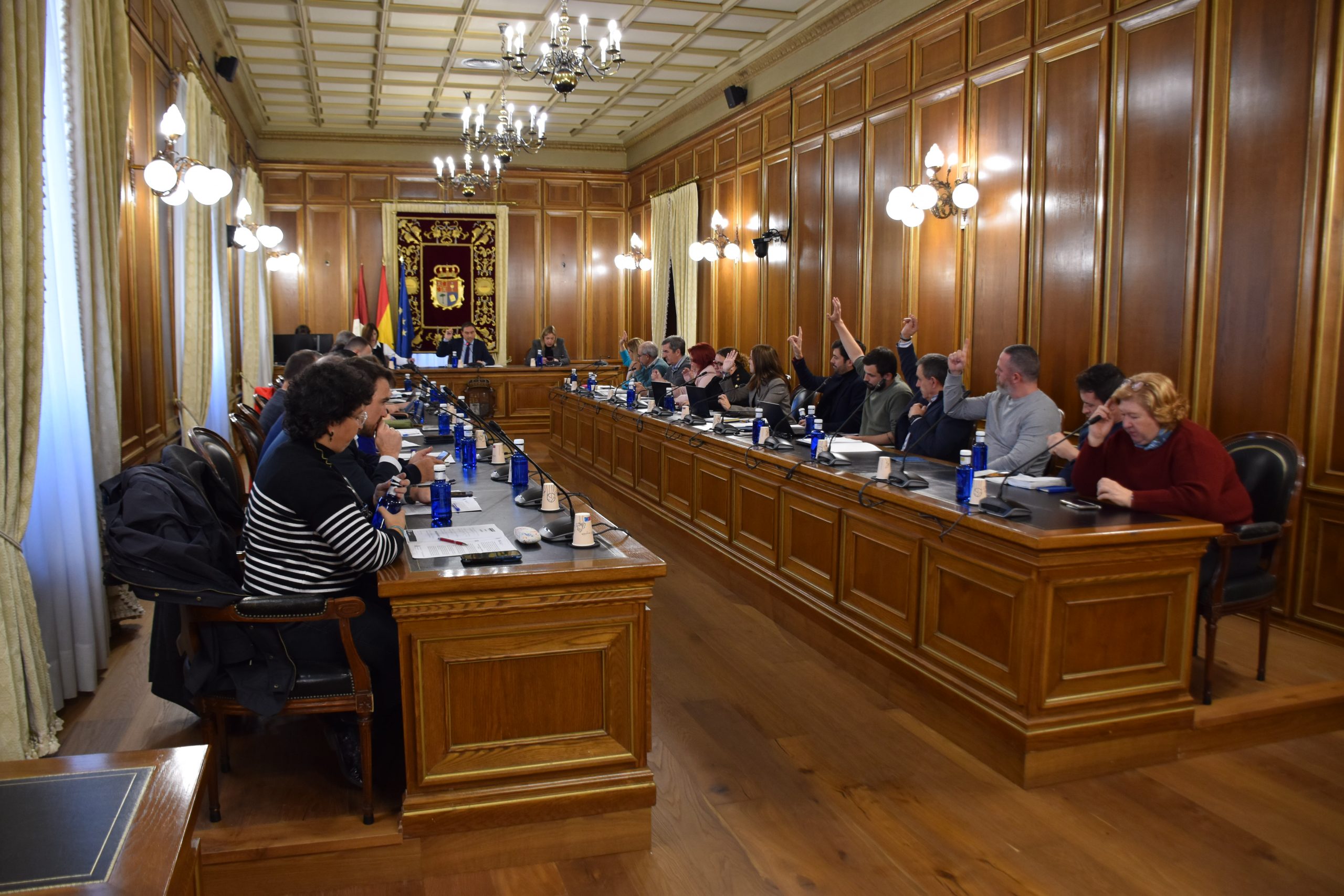 Declaración conjunta de socialistas y populares en la Diputación por el 25-N Pleno de la Diputación