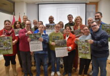 El calendario solidario de la Asociación de Síndrome me de Down homenajea a los Agentes Medioambientales
