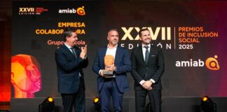 Más de 600 asistentes en los premios anuales de amiab a la inclusión