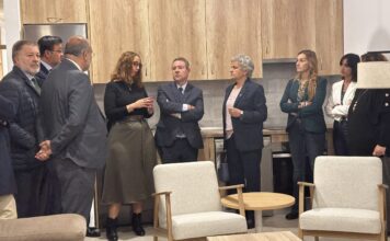 Fotografías de la inauguración de la primera fase de la Casa de la Igualdad