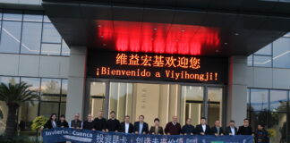 La misión comercial a China visita una fábrica de rotuladores y otra de transformación de subestaciones