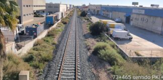 El Ministerio de Transportes recupera el tramo de tren Aldaya-Circuito de Cheste, «que quedó devastado por la DANA»