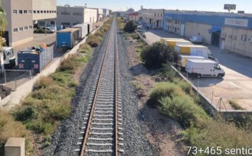 El Ministerio de Transportes recupera el tramo de tren Aldaya-Circuito de Cheste, «que quedó devastado por la DANA»