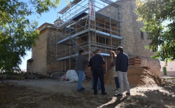 La Diputación ayuda con 200.000 euros en la recuperación de la torre de la iglesia de Cervera del Llano