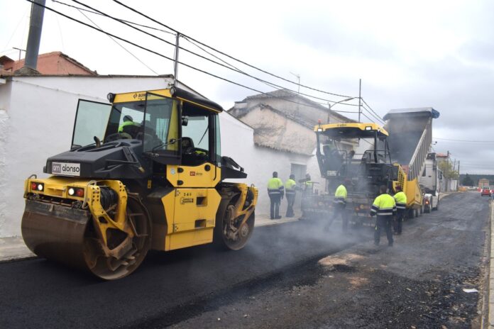 Obras travesía Almodóvar del Pinar