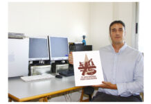 Rubén Lucas García, ganador del diseño del logotipo por el 75º aniversario del paso de La Exaltación