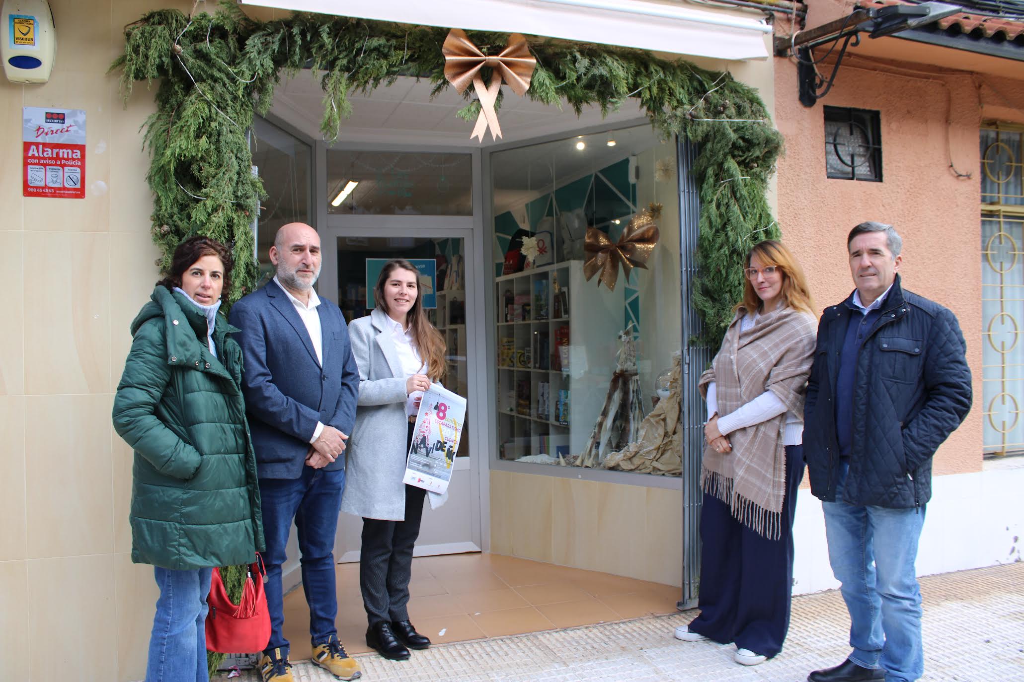 La librería Las Letras de Oro, ganadora del concurso de escaparatismo navideño 2025