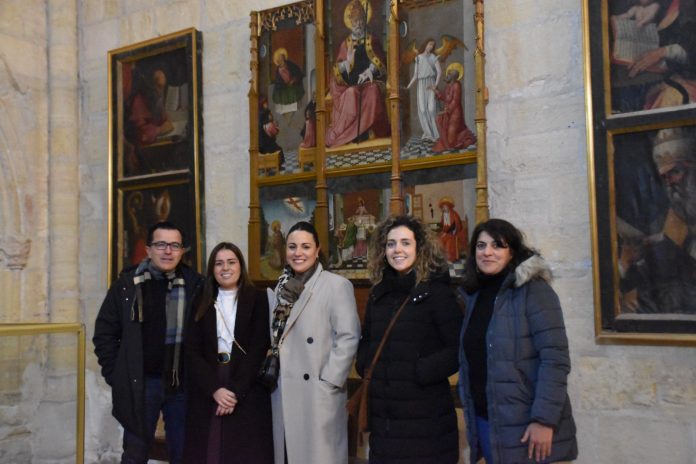 Retablo de la Cátedra de San Pedro de Belmonte. FOTO: Diputación