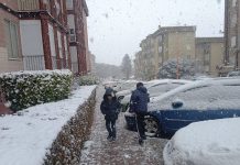 La nieve llega a Cuenca capital