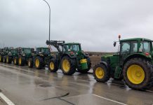 Tractorada en Cuenca
