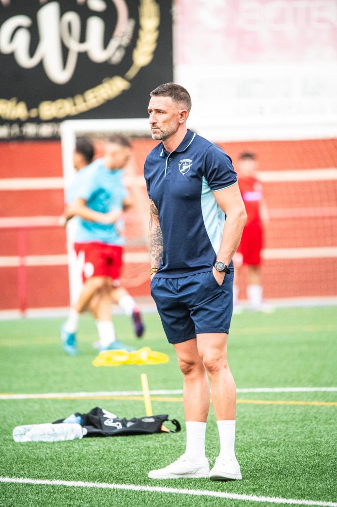 Gustavo Porras. Entrenador del CD Pedroñeras