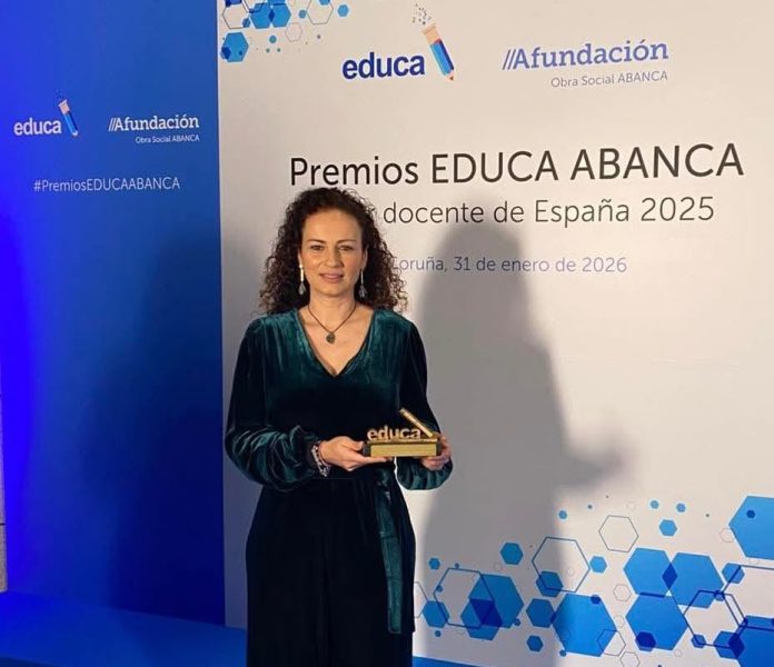 Ana Belén Yuste 2ª Mejor Docente de España. FOTO: Cedida