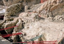 Restos de muralla y parte de una bóveda que se cubrirán: lo que las obras de los remontes saca a la luz