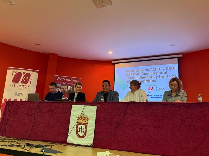 Jornadas emprendimiento de Villamayor de Santiago. FOTO: CEOE CEPYME CUENCA