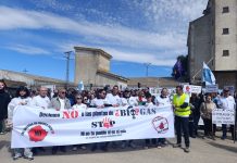 Campos del Paraíso se manifiesta contra las plantas de biogás: «ni en tu pueblo ni en el mío»