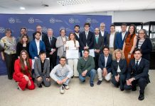 Daniel Hernández, estudiante de la Politécnica de Cuenca, segundo en los Premios Futuro de las Telecomunicaciones