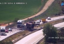 Abiertos los dos carriles de la A-3 sentido Madrid a la altura de Honrubia
