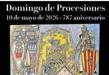 Fe e identidad de Carboneras de Guadazaón en el cartel de Tomás Bux para el Domingo de Procesiones