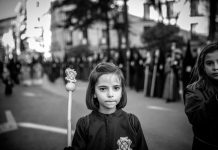 Rostros y luces de Jueves Santo