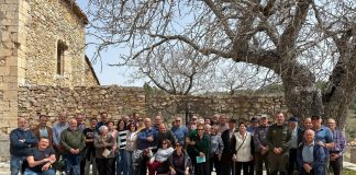 Lagunaseca acoge la primera junta gestora de montes de socios privados en la provincia