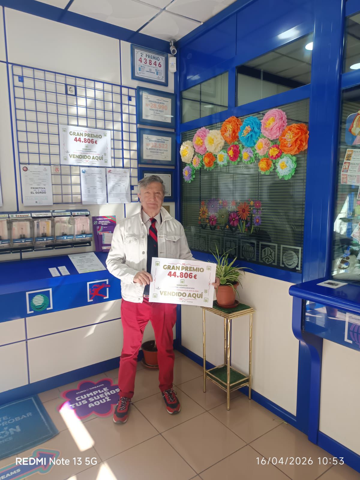 Un único acertante de la Bonoloto en Cuenca capital se lleva más de 44.000 euros