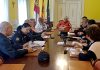Reunión para coordinar la seguridad del partido UB Conquense-Xerez CD
