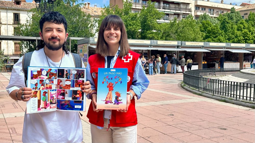 ‘Un paso más’, el cómic que ayuda a comprender a los menores ante la violencia de género