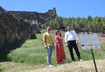 Las obras de la muralla de Cañete casi están terminadas: alcanzan el 80% de su ejecución