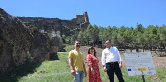 Las obras de la muralla de Cañete casi están terminadas: alcanzan el 80% de su ejecución