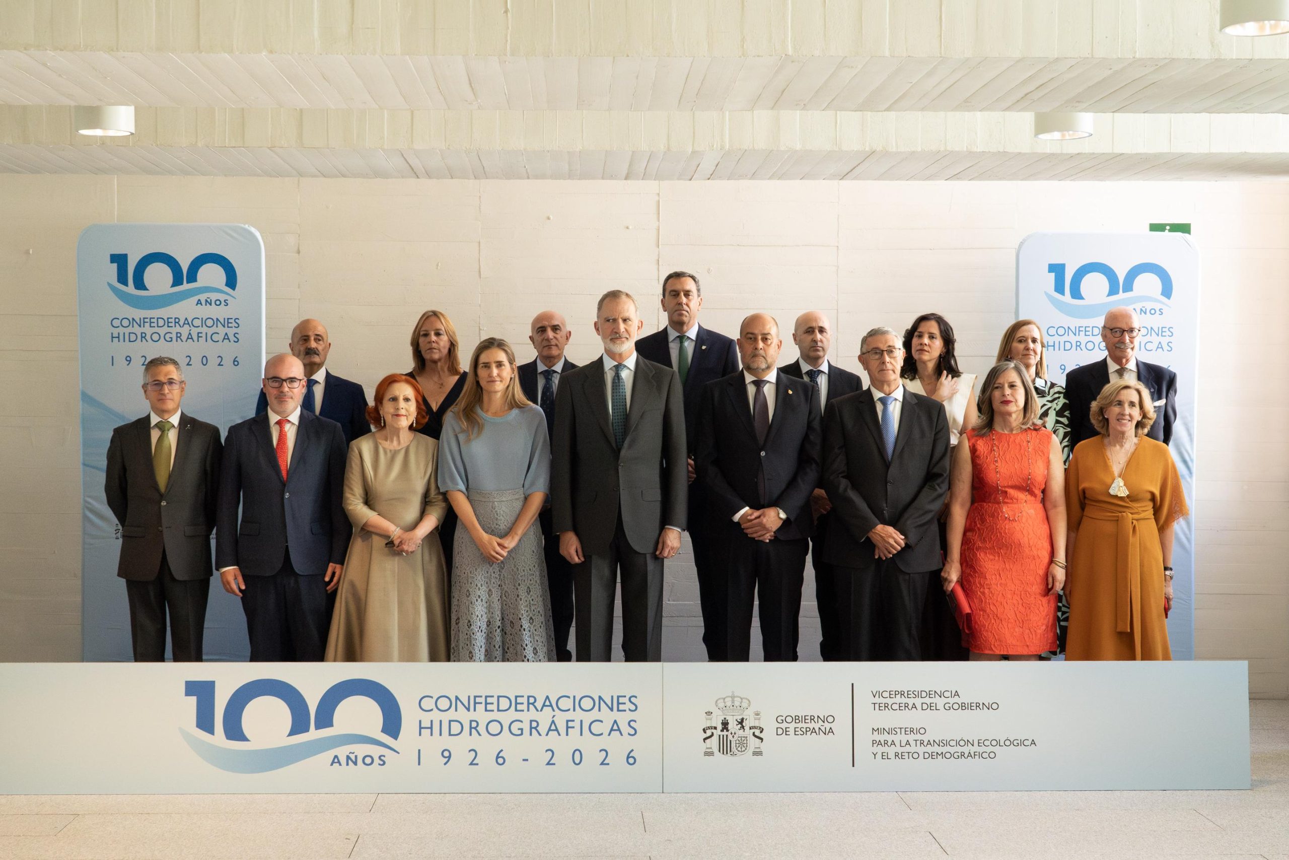 La Confederación Hidrográfica del Tajo recibe ante S.M. el Rey Felipe VI el reconocimiento por su gestión