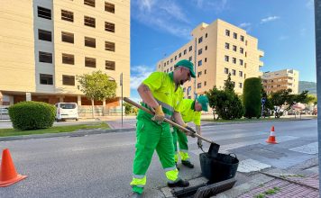 Las limpiezas intensivas en Villa Román comienzan este lunes: estas son las calles por días