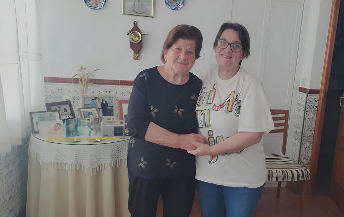 María Antonia Arnas y Yolanda Lapeña