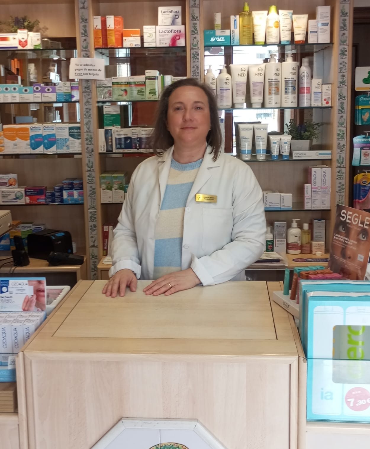 Marisa Soria, la farmacéutica de Talayuelas que estrenará podcast sobre las consultas de sus clientes