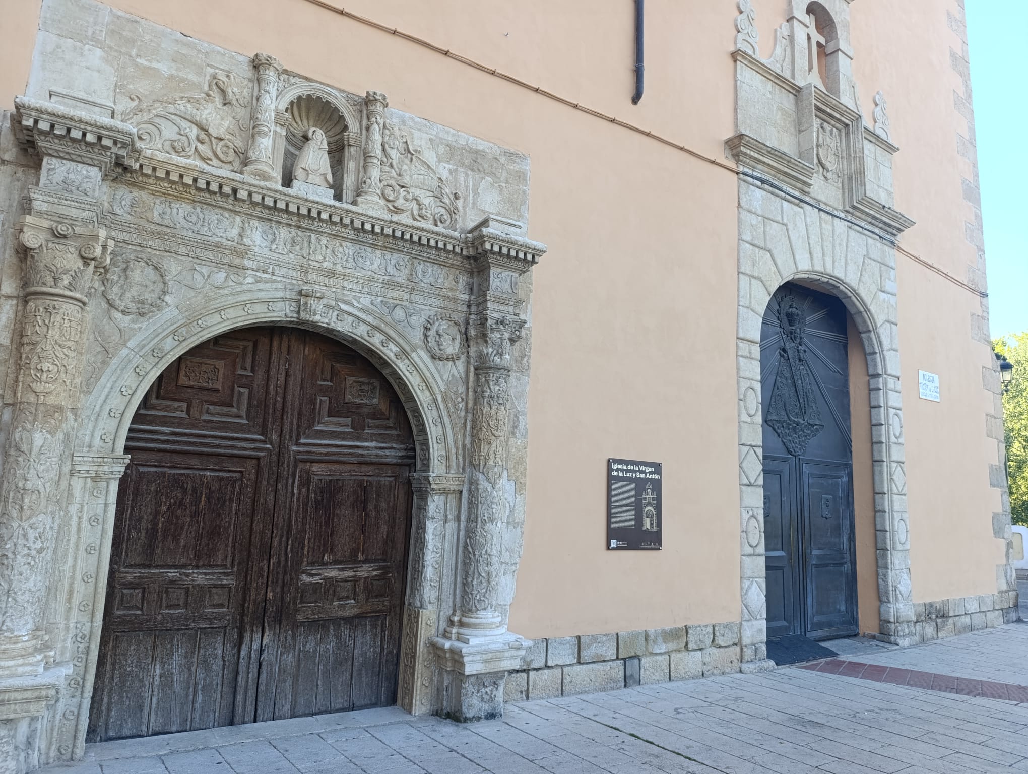 Sin ofertas para mejorar las portadas de la iglesia de la Virgen de la Luz