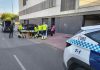 Un herido tras una colisión entre un turismo y una moto en la calle Joaquín Turina de Cuenca