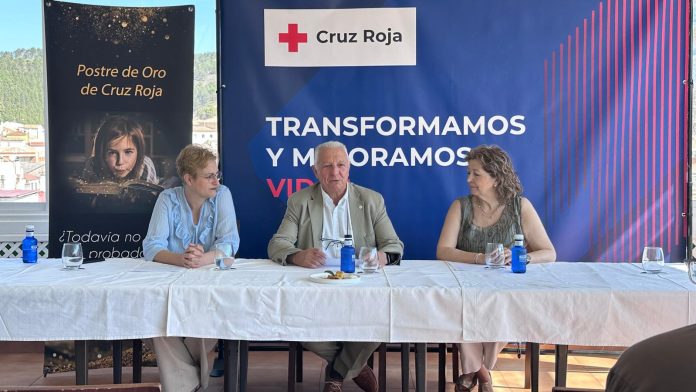 presentacion campaña cruz roja y crepe sorteo del oro