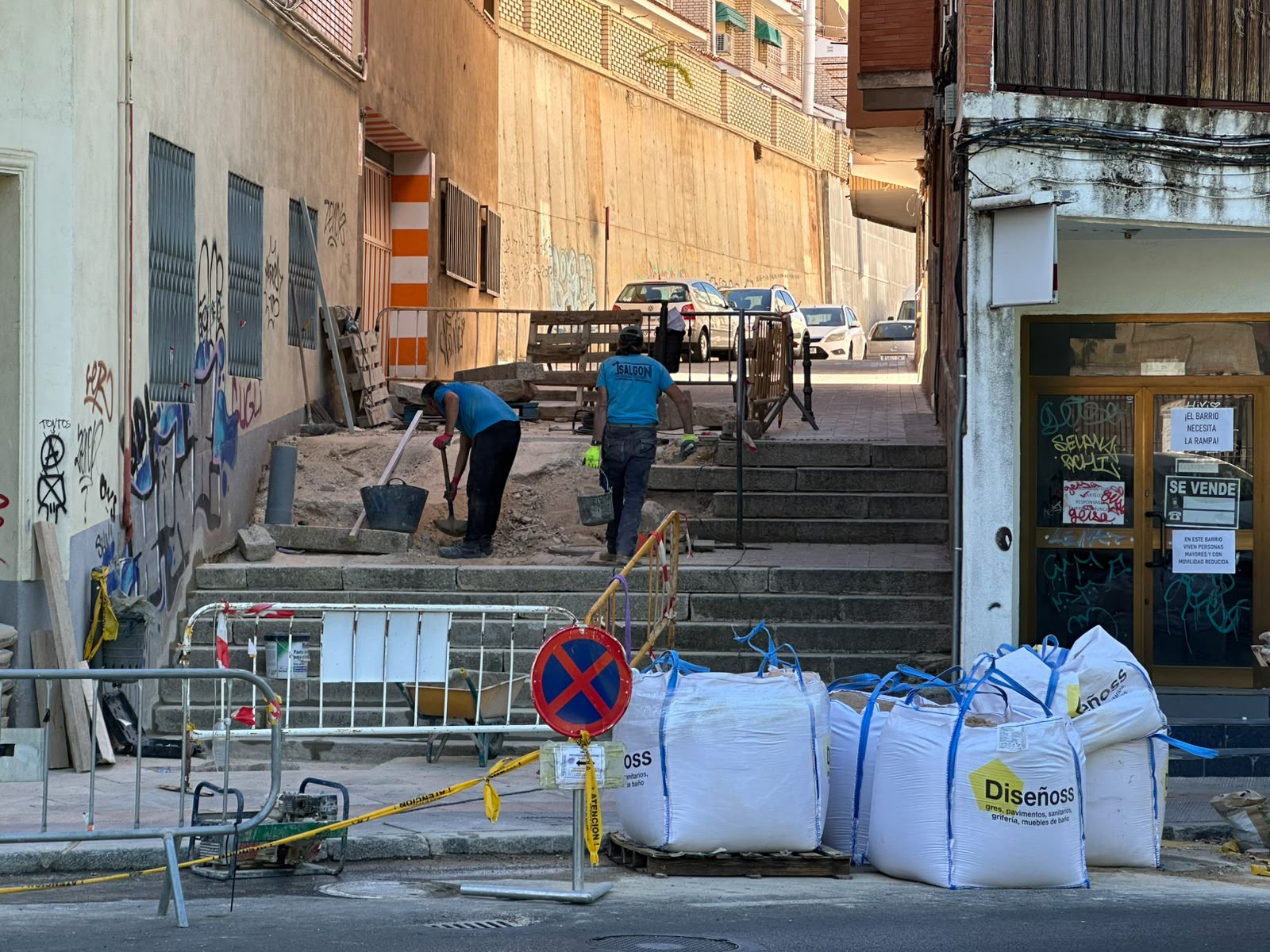 El PP pide a Dolz que cumpla su compromiso para mejorar la accesibilidad de la rampa María Luisa Vallejo